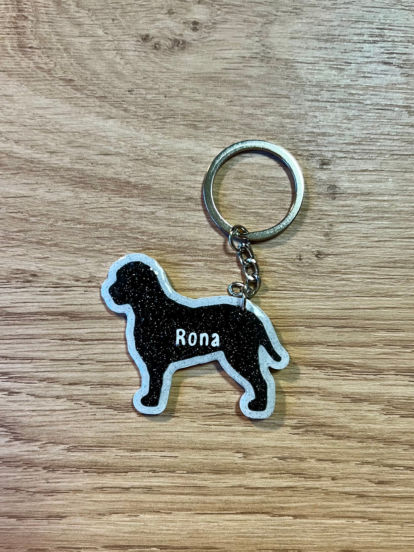 Lagotto Romagnolo s imenom - personalizirani privjesak