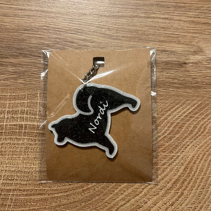 Samojed s imenom - personalizirani privjesak