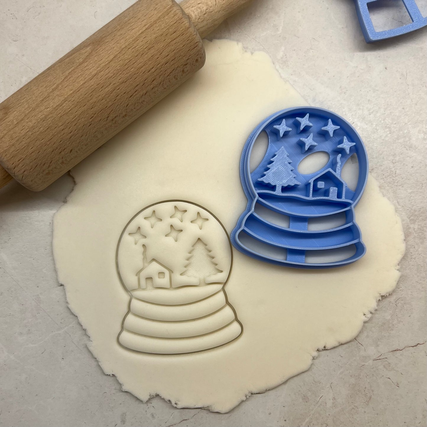 Snježna kugla - izrezivač za kolačiće