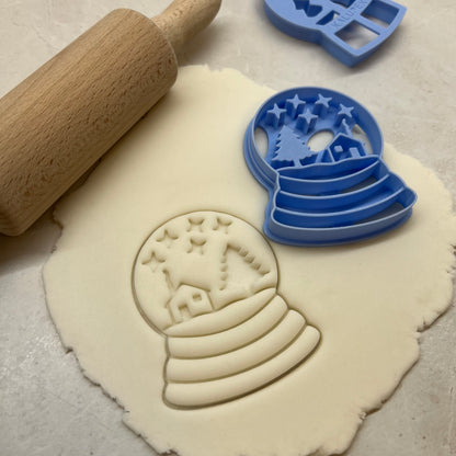 Snježna kugla - izrezivač za kolačiće