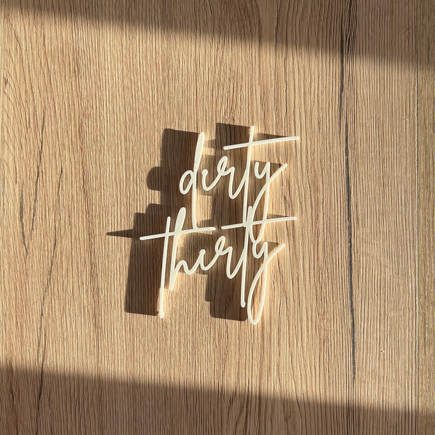 Dirty thirty ukras za tortu