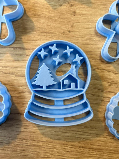 Snježna kugla - izrezivač za kolačiće