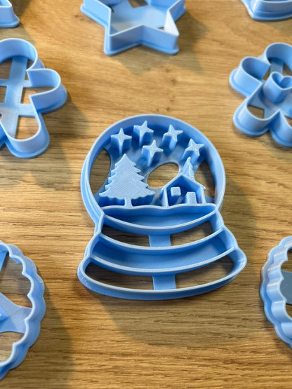Snježna kugla - izrezivač za kolačiće