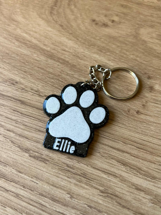 Šapa s imenom - personalizirani privjesak