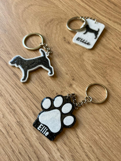 Šapa s imenom - personalizirani privjesak