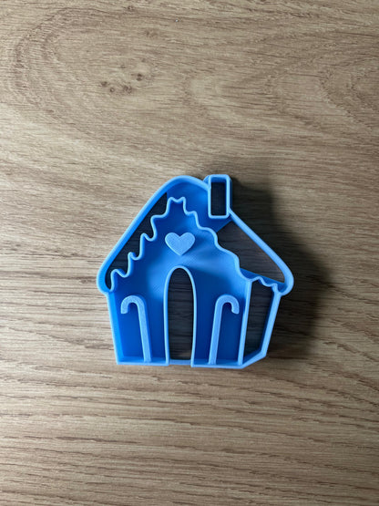 Kućica od medenjaka za na šalicu - izrezivač za kolačiće